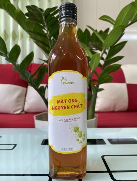 MẬT ONG NGUYÊN CHẤT CHAI 520ML