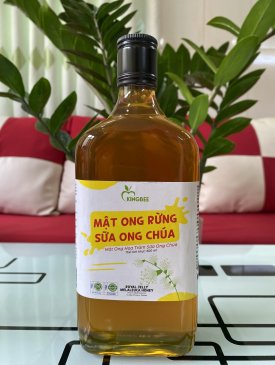 MẬT ONG RỪNG SỮA ONG CHÚA CHAI 600ML