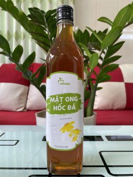 MẬT ONG HỐC ĐÁ CHAI 520ML 