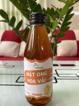 MẬT ONG HOA VẢI CHAI 200ML