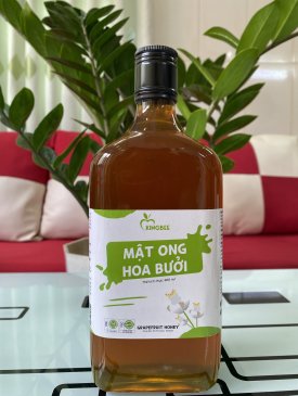 MẬT ONG HOA BƯỞI CHAI 600ML