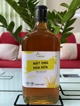 MẬT ONG HOA DỪA CHAI 600ML