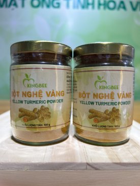  BỘT NGHỆ VÀNG 100G LỌ THỦY TINH