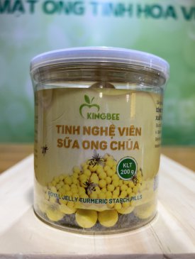 TINH NGHỆ VIÊN SỮA ONG CHÚA 200G