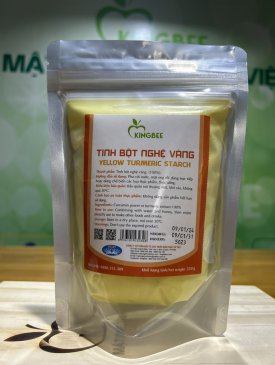 TINH BỘT NGHỆ VÀNG 250G TÚI ZIP 